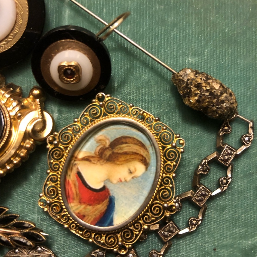 Victorian Georgian jewelry mourning - Picture 2 of 15